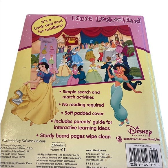 Disney Princess Magic First Look and Find for Toddlers - Picture 2 of 7
